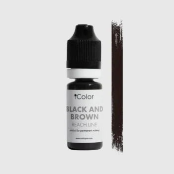 Kulmude pigment BLACK AND BROWN / 10ml