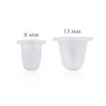 Silikoontopsid 8mm/13mm (100tk)